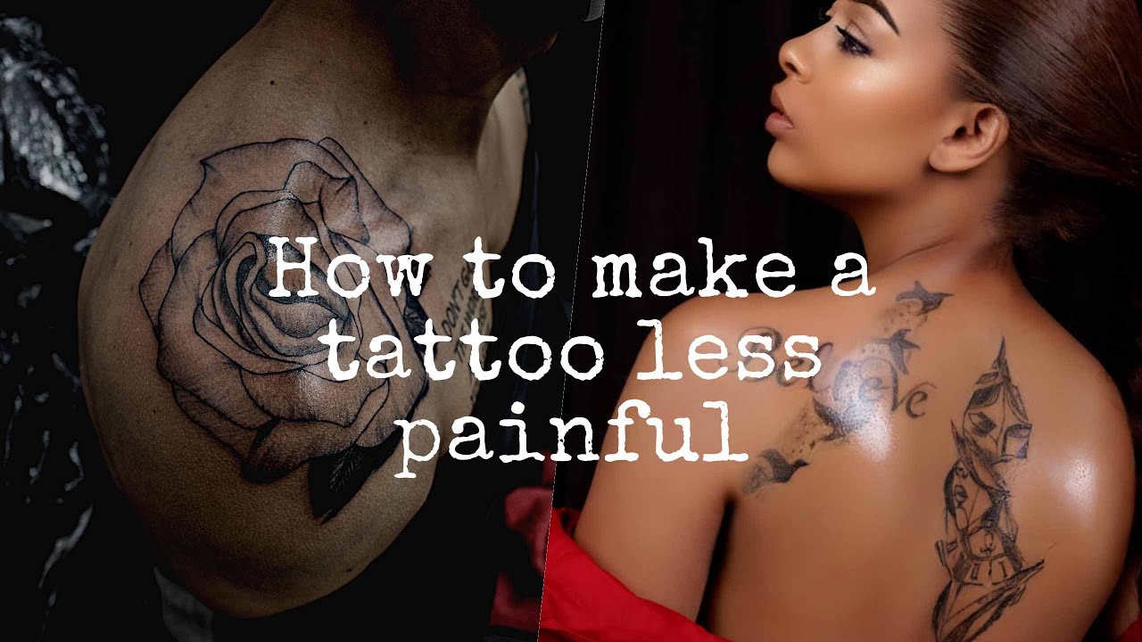 How to make getting a tattoo less painful