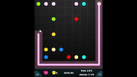 flow game facebook - 9 x 9 mania level 86 Connect the dots