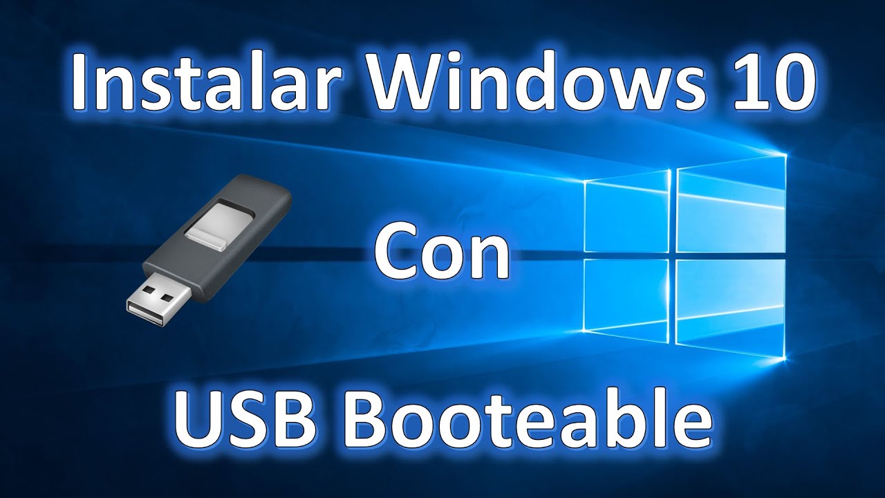 Recuento Artículos de primera necesidad mucho 👨‍💻 Informática - Instalar Windows 10 con USB Booteable | 2022 | ✓ -  YouTube
