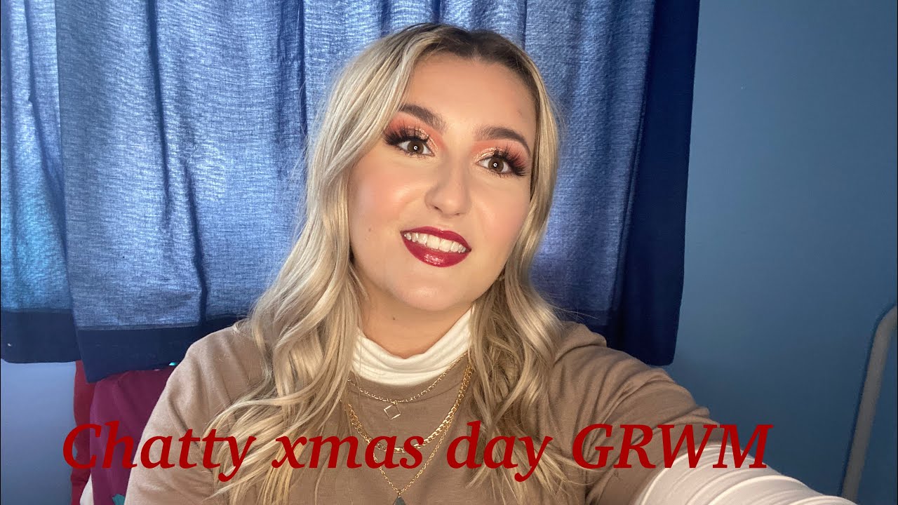 Christmas day grwm || trying makeup obsession || Natalya Mai