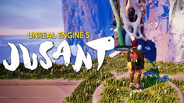JUSANT Gameplay looks AMAZING | Studio GHIBLI GRAPHICS in Unreal Engine 5 RTX 4090 4K 2023
