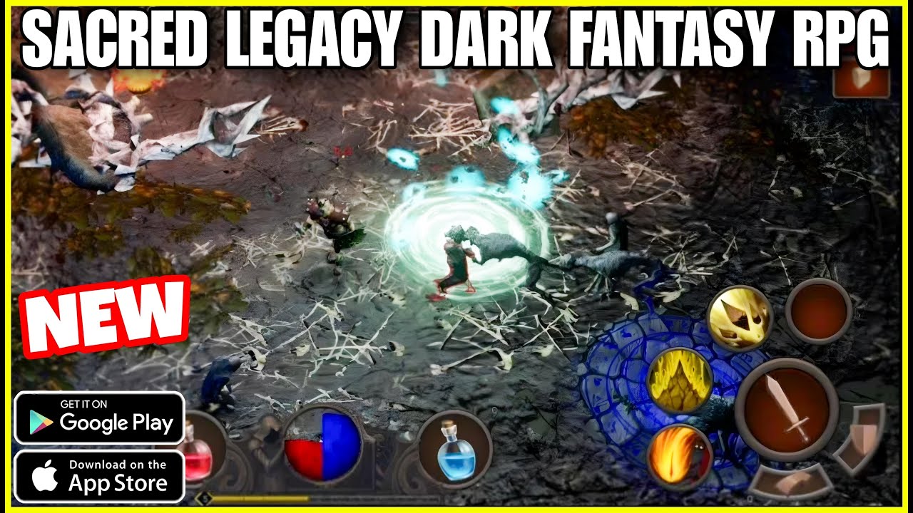 Sacred Legacy Dark Fantasy RPG | Android Gameplay | New Game | Work Point Games