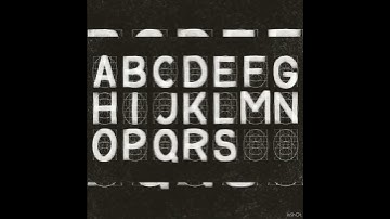 Letter builder serif and Dan serif. Chalk lettering brushes for Procreate