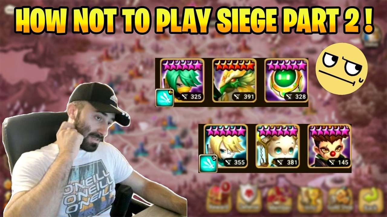 G3 SIEGE - Chow Main против Unre@l CreW против MicDrop (Война призывателей)