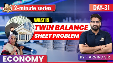 How Investment Rate is Calculated? | Twin Balance Sheet Problem | UPSC Prelims 2024
