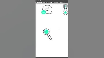 Simple Icon Design 🔥🔥 | artsnpaper #shorts #graphicdesign