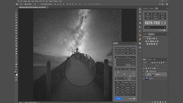 Raya Pro Tutorial - How to make a luminosity mask selection of bright tones
