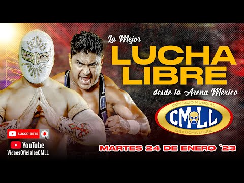 CONSEJO MUNDIAL DE LUCHA LIBRE PRESENTA FUNCION DE MARTES DE ARENA MEXICO CON STREAMING GRATUITO