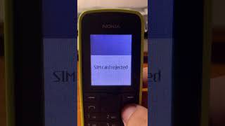 Nokia 113 Sim Card Rejected