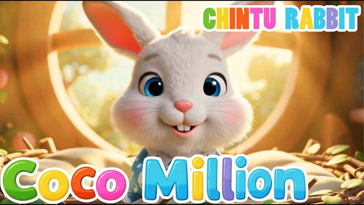 Chintu Rabbit & Coco Million 🐰🎶 | Fun Kids Song for Learning & Fun