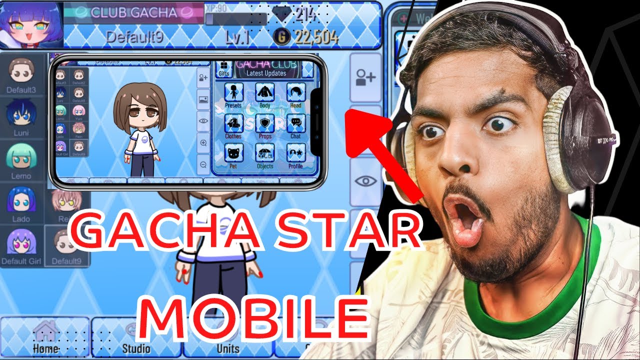 Gacha Star 2.0 **FRONT FACING OPTION** 