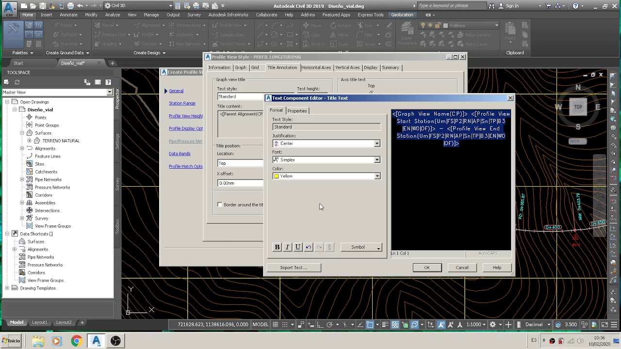 Perfil longitudinal en Civil3D_ Part. 1 