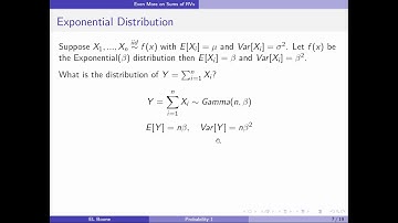 Data Science 1 - Probability 58 - Even More on Sums of Random Variables