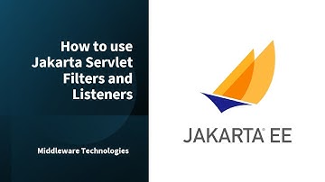 How to use Jakarta Servlet Filters and Listeners