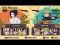Naruto Shippuden: Ultimate Ninja 5 Opening and All Characters [PS2]