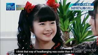 BABYMETAL - 水野 由結 - Interviews - HD