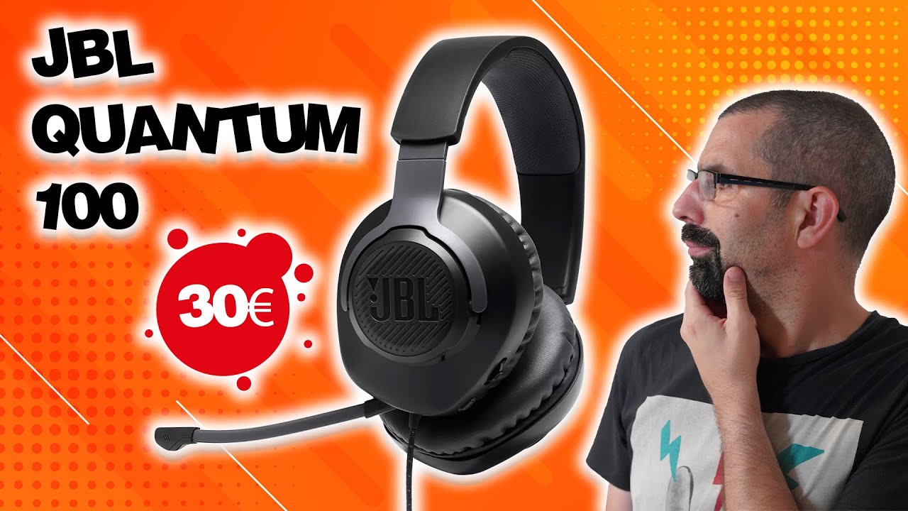 JBL Quantum 100 - Test d'un casque Gaming à moins de 30€ ! 
