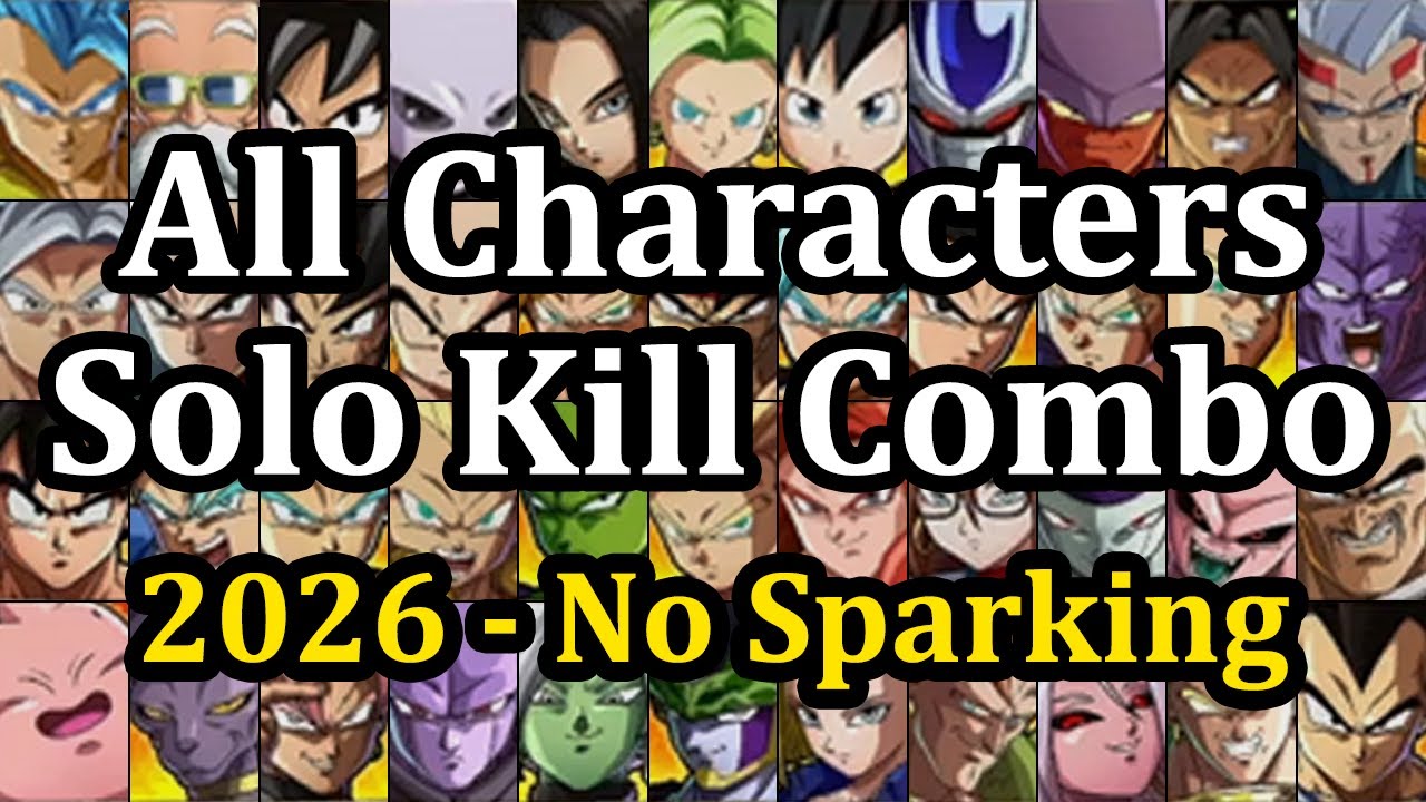 All 44 Characters New Solo ToD Combos - DBFZ 2026