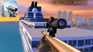 SNIPER 3D ASSASSIN - ADAMI ISLAND Spec Ops Missions - Android GamePlay