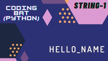 Hello_Name -Coding Bat | Tamil Community