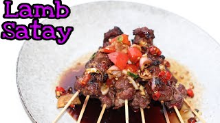Sate Kambing - Lamb Satay