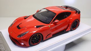 1/18 MW Model Novitec Ferrari F12 N-Largo S Rosso Corsa