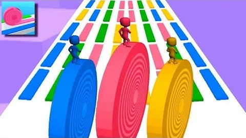 Layers Roll #1 New Level Gameplay Android IOS, Mobile Stick Game