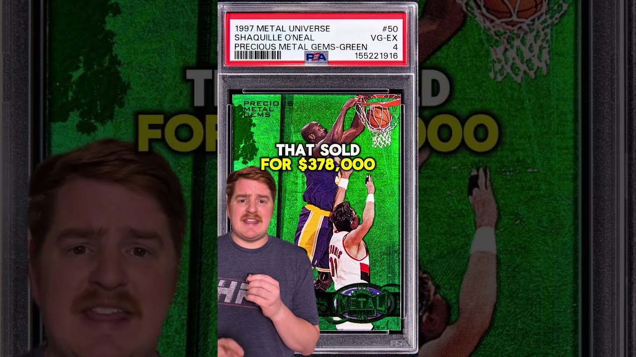 Shaq’s Most Expensive Rookie Is ONLY $39K?! (featured). Photo by Sports Cards Nonsense