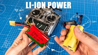 I Made a Long Duration Li-ion 18650 Battery for my RC Airplane | Li-ion vs LiPo