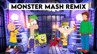 Monster Mash Remix Feat. Phineas Caillou Elmo Spongebob & Boris