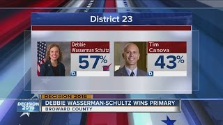 Debbie Wasserman-Schultz wins primary