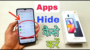 Redmi A2 Plus me Apps Hide Kaise Karen | How To Hide Apps Hide Redmi A2 Plus | Apps Hide Kaise Kare