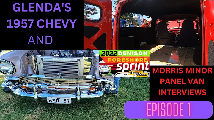 Glenda's 1957 Chevrolet Bel Air & Graeme's Morris ...