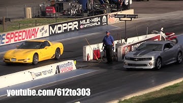 Camaro SS vs Built C5 Corvette