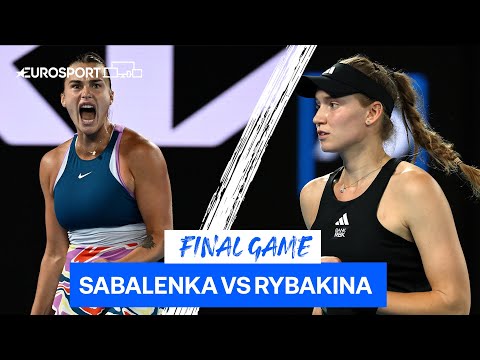 The INSANE Final Sabalenka-Rybakina Game in Full | Australian Open Final | Eurosport Tennis
