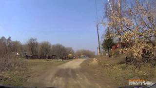 Видео с регистратора. Русская глубинка. Деревня Басово. Курской обл Видео с регистратора. Русская глубинка. Деревня Басово. Курской обл