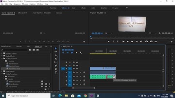 สอนทำ fade in - fade out วิดีโอและเพลงใน adobe premiere pro