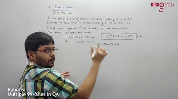 58QAT100: Top CAT/MBA Videos - Time & Work-Q3