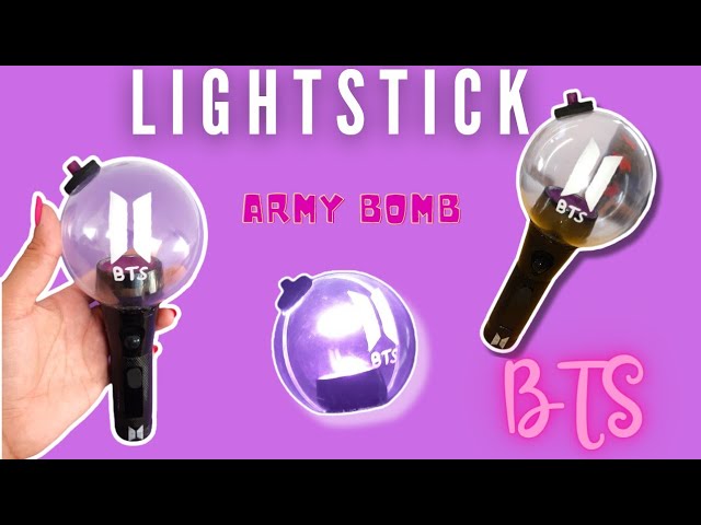 BTS Army Bomb Special Edition Official Light Stick Key Ring Chain