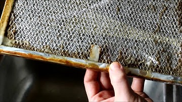 Kitchen Exhaust Fan Filter Cleaning