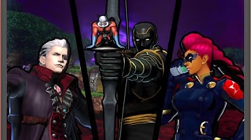 Ultimate Marvel vs Capcom 3: Hawkeye, Dante, and C. Viper arcade playthrough