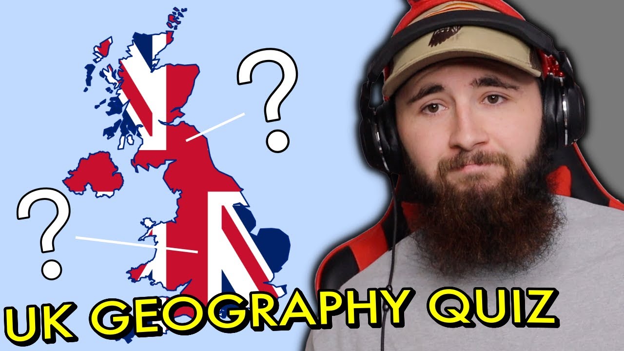 American Takes The IMPOSSIBLE UK Geography Quiz! *This is Hard* YouTube