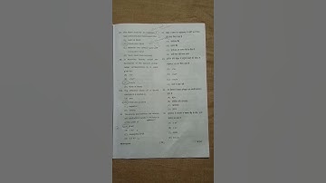 MJPRU MCQ question paper of bsc 6th semester physics