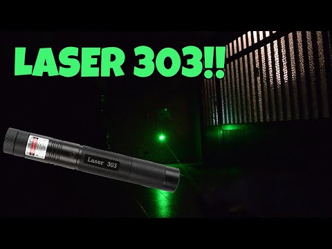 Puntero Laser Verde 303 Potente 532nm + Bateria + Cargador