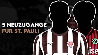 FC St. Pauli: 5 Transfers für den Neuaufbau in der 2. Liga unter Rapp!