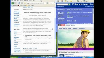 Mouse Over Scrolling in Microsoft Windows XP, Vista, Se7en