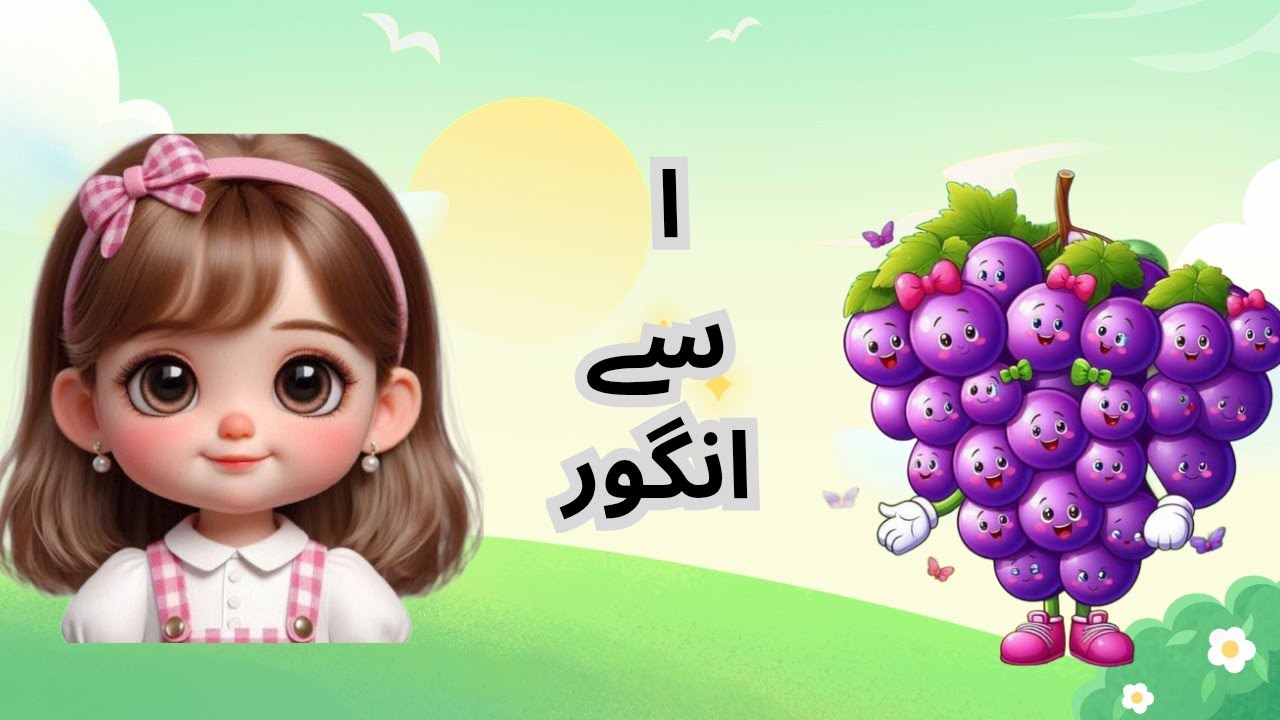 Urdu Huroof e Tahajji | Learn Urdu Alphabets | ا ب پ اردو حروف تہجی ...