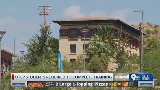 UTEP requiring students to complete COVID-19 training by Wednesday