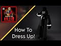 How to dress up as malvus the magician  killer cosplay 4  roblox survive the killer