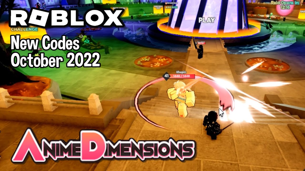 Roblox Anime Dimensions Simulator New Codes October 2022 - YouTube